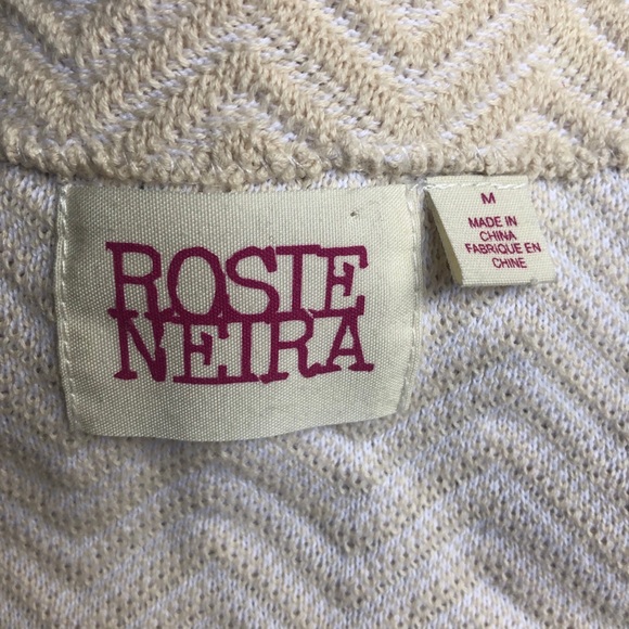 Anthropologie Rosie Niera Geo Diamond Jacket M - Picture 12 of 13